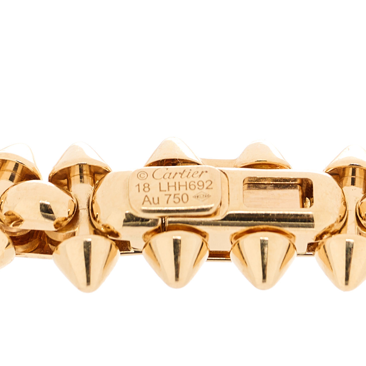 18K Pink Gold MM Clash De Cartier Flexible Bracelet 18