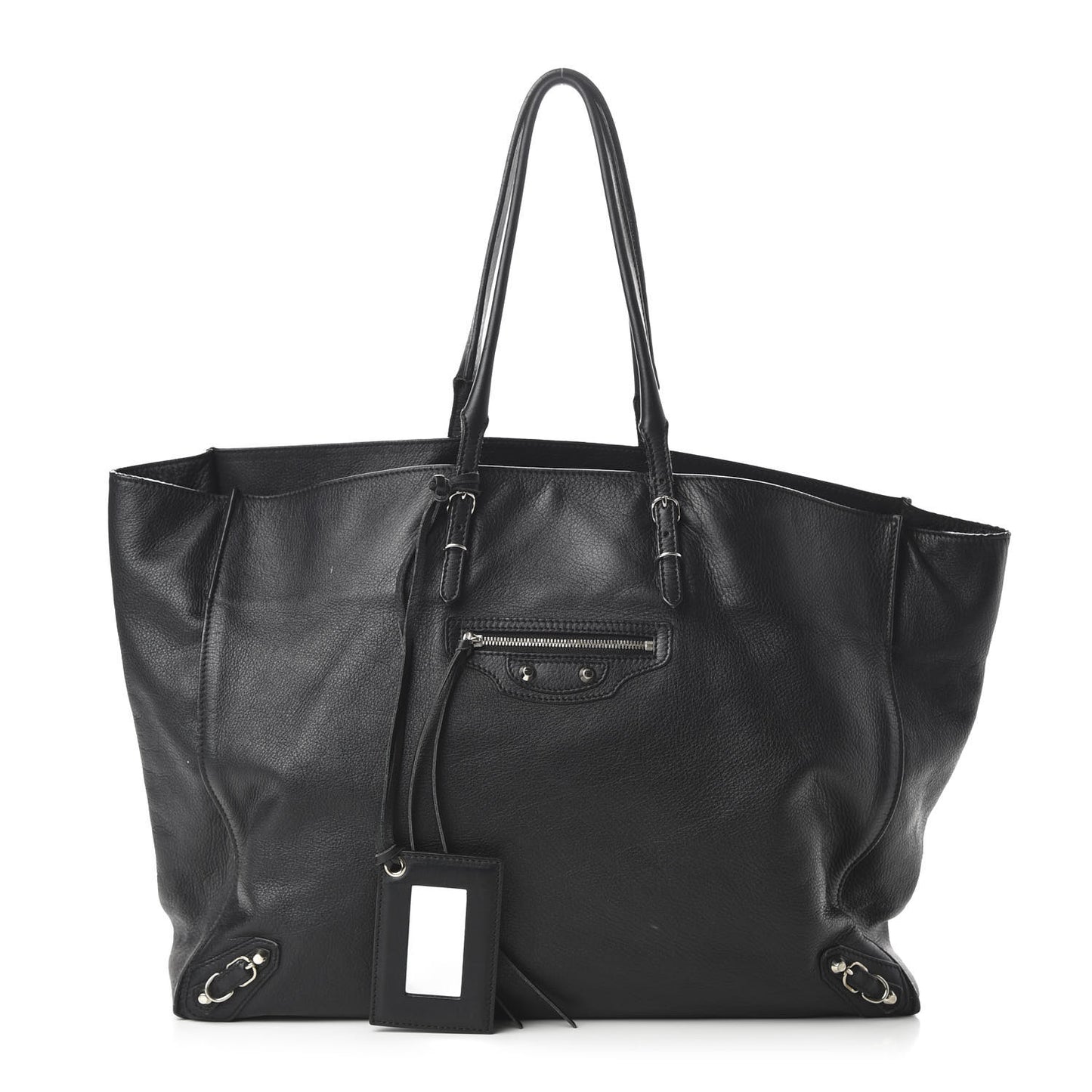 Veau Papier A4 Tote Black