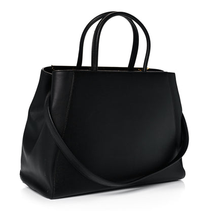 Fendi Vitello Elite Regular 2Jours Tote Black 3 of 10