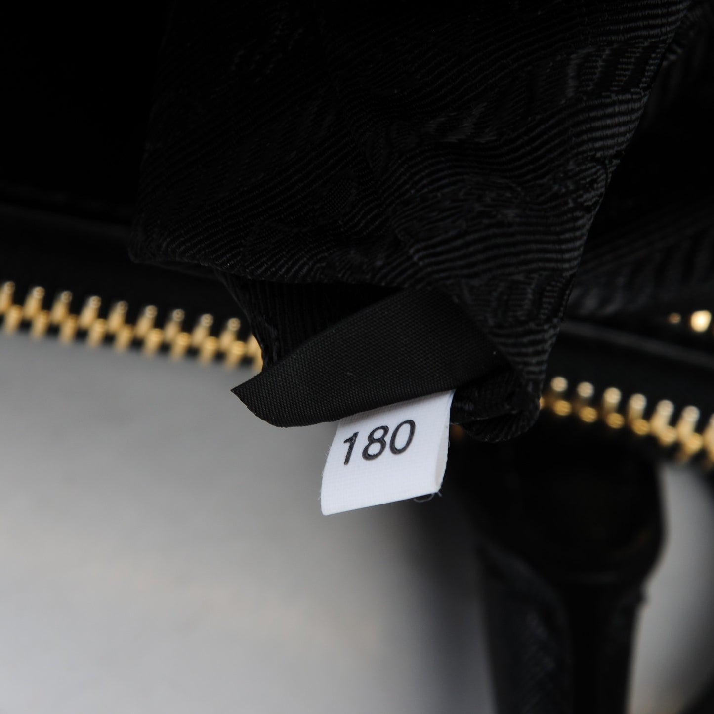 Saffiano Large Galleria Double Zip Tote Black