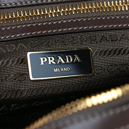 Prada Jacquard Logo Camera Bag Corda Bruciato 5 of 10