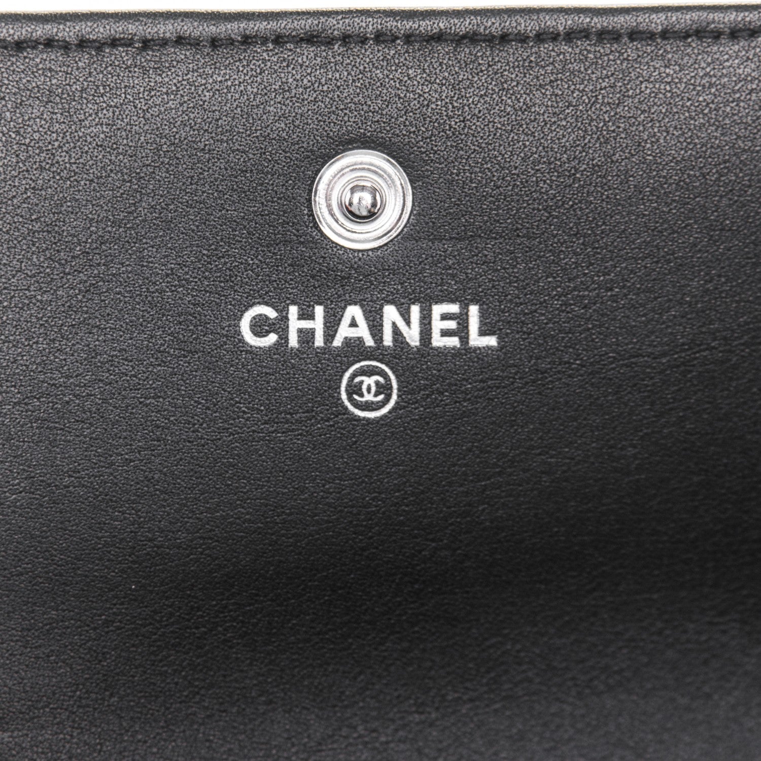 Chanel Caviar Timeless CC Large Gusset Flap Wallet Black 6 of 8