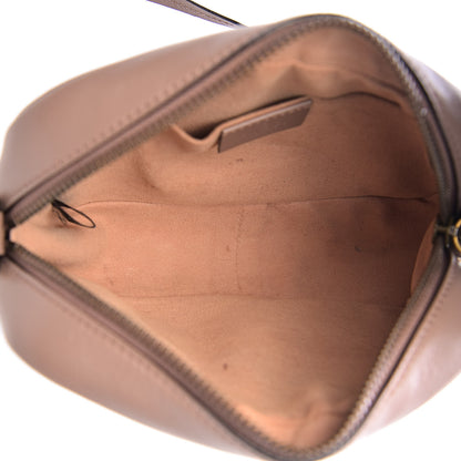 Gucci Calfskin Matelasse Mini GG Marmont Chain Shoulder Bag Porcelain Rose 5 of 13