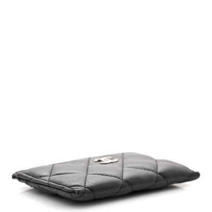 Chanel Lambskin Quilted Card Holder Black 4 of 9