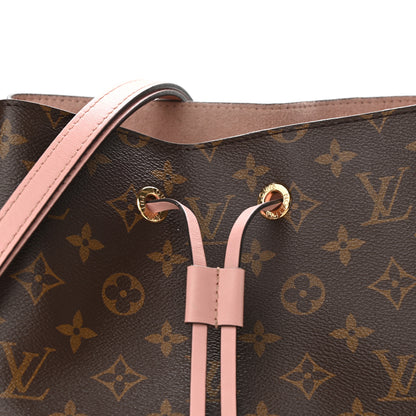 Louis Vuitton Monogram Neonoe MM Rose Poudre 7 of 13