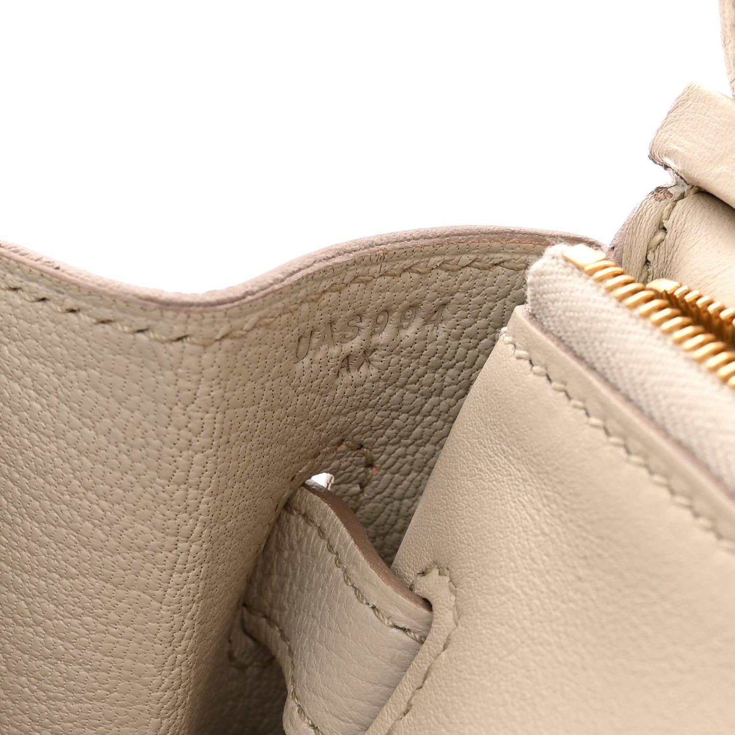 Hermes Togo Swift Canvas 3 in 1 Birkin 30 Craie 13 of 17