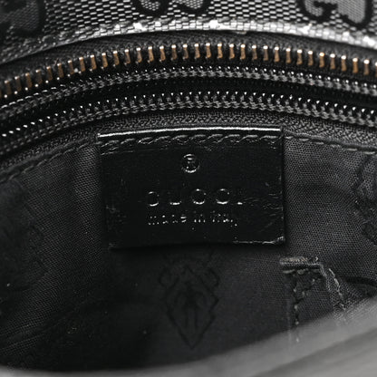 Gucci Imprime Monogram Small Flat Messenger Bag Black 5 of 9