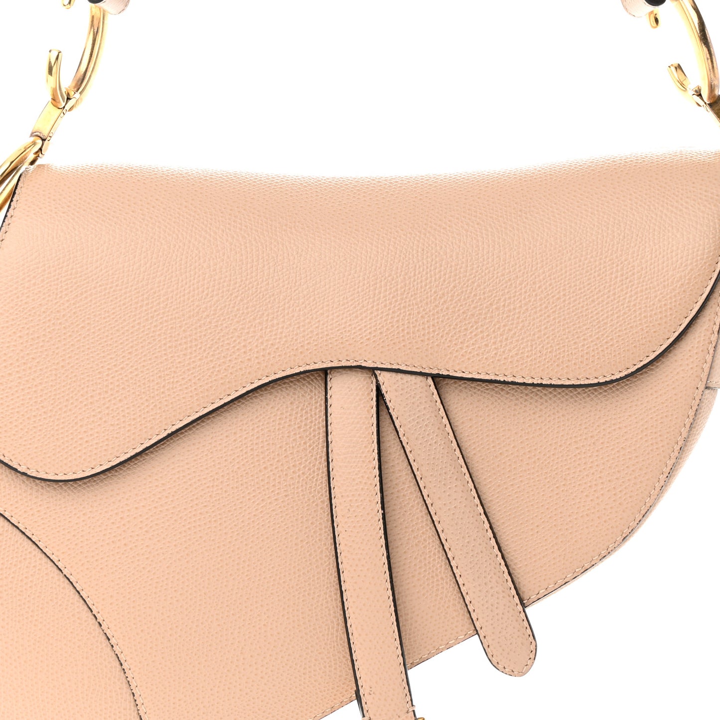 Grained Calfskin Saddle Bag Fard