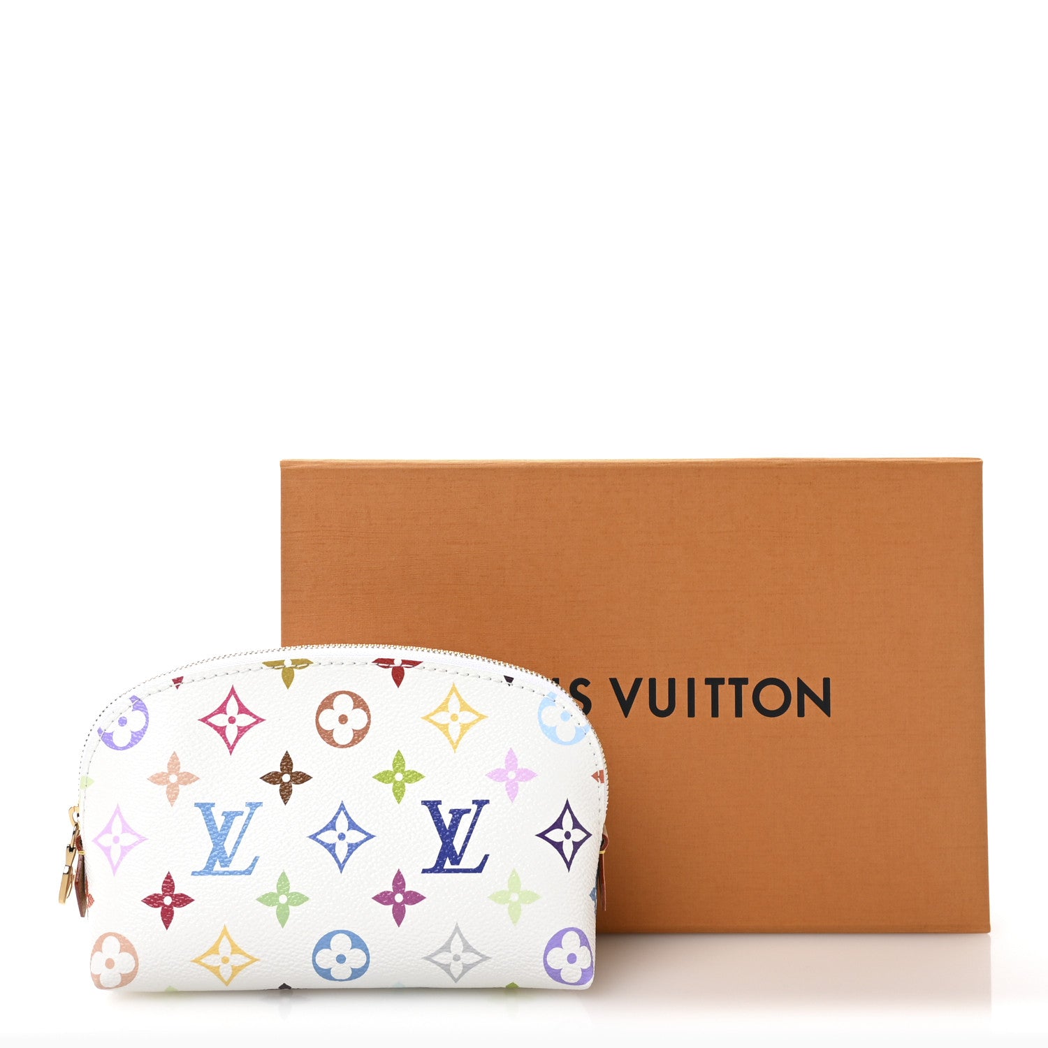 Louis Vuitton LV X TM Monogram Multicolor Cosmetic Pouch PM White 7 of 7