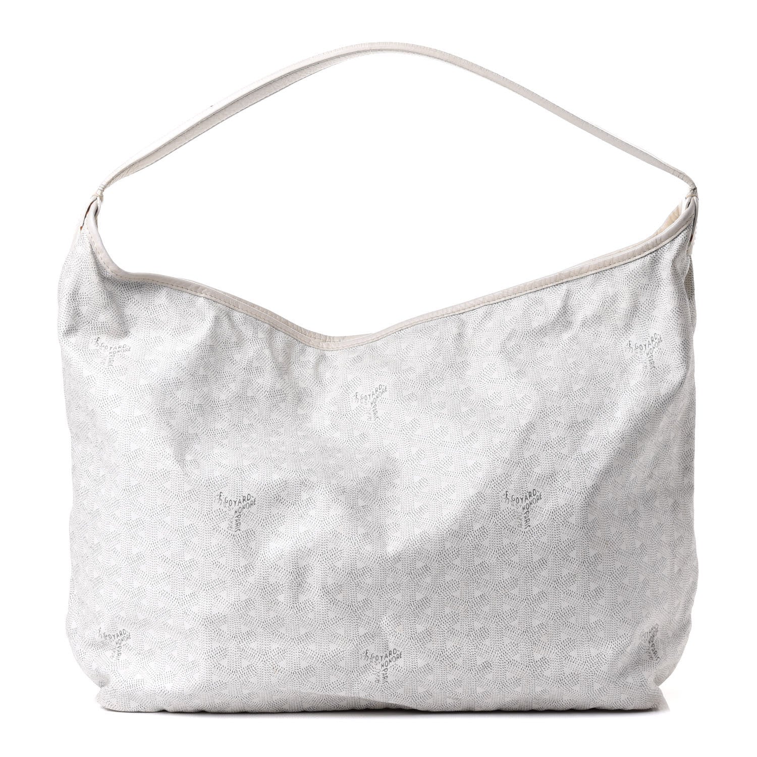 Goyard Goyardine Fidji Zip Hobo White 1 of 10