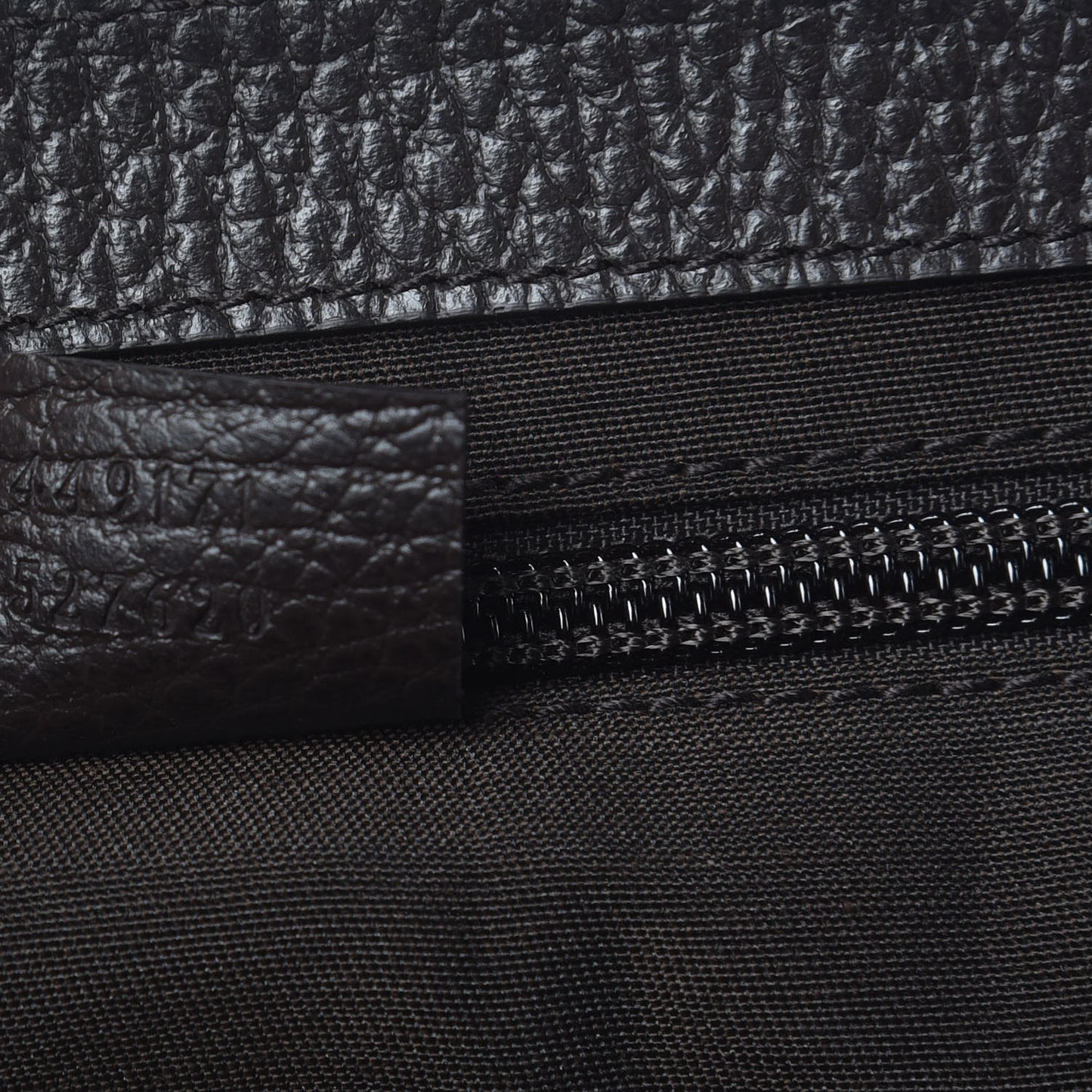 Monogram Large Flap Messenger Bag Beige Dark Brown