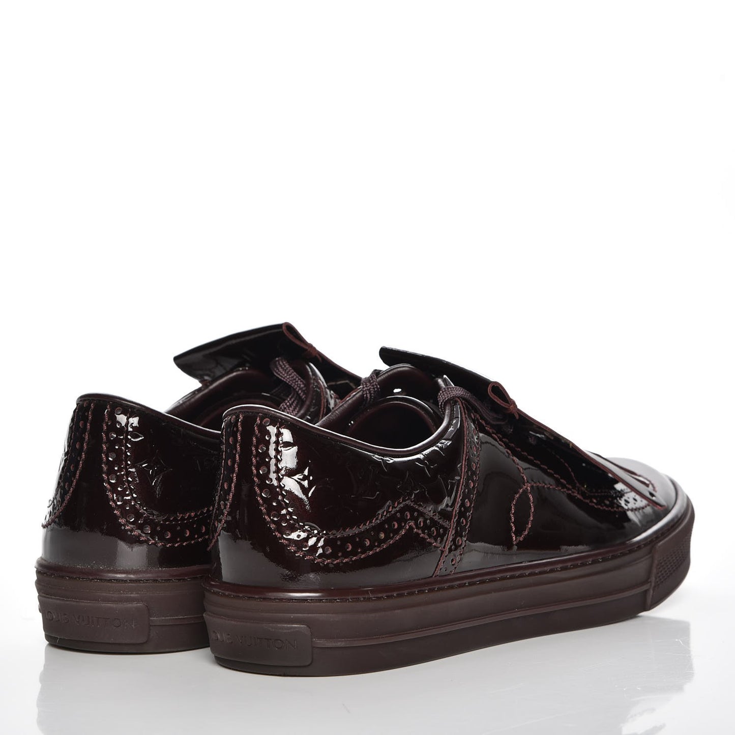 Patent Calfskin Sneaker 37.5 Amarante