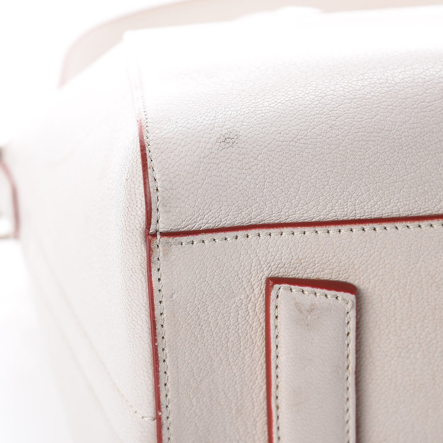 Sugar Goatskin Small Antigona White