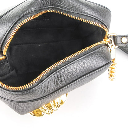Versace Calfskin Palazzo Camera Bag Black 5 of 6