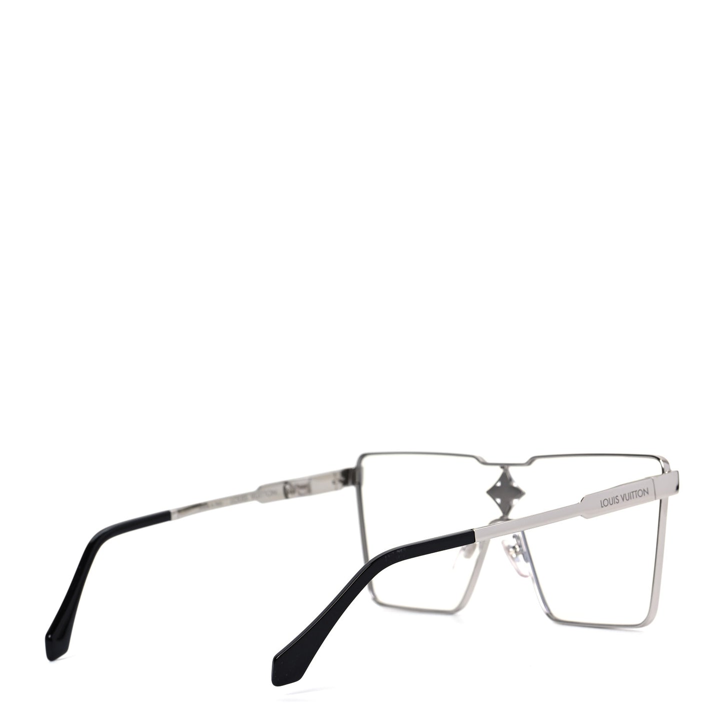 Metal Crystal Cyclone Sunglasses Z1701U Silver