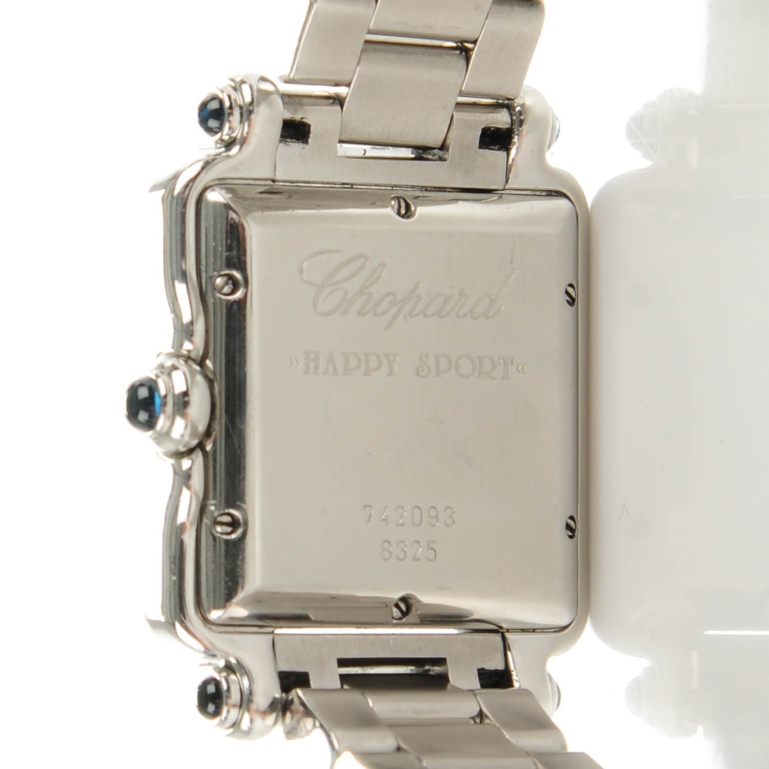Chopard Stainless Steel 7 Diamond Pave Bezel 27mm Happy Sport Quartz Watch 7 of 7