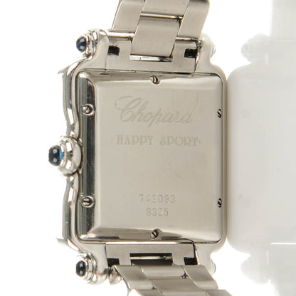 Chopard Stainless Steel 7 Diamond Pave Bezel 27mm Happy Sport Quartz Watch 7 of 7