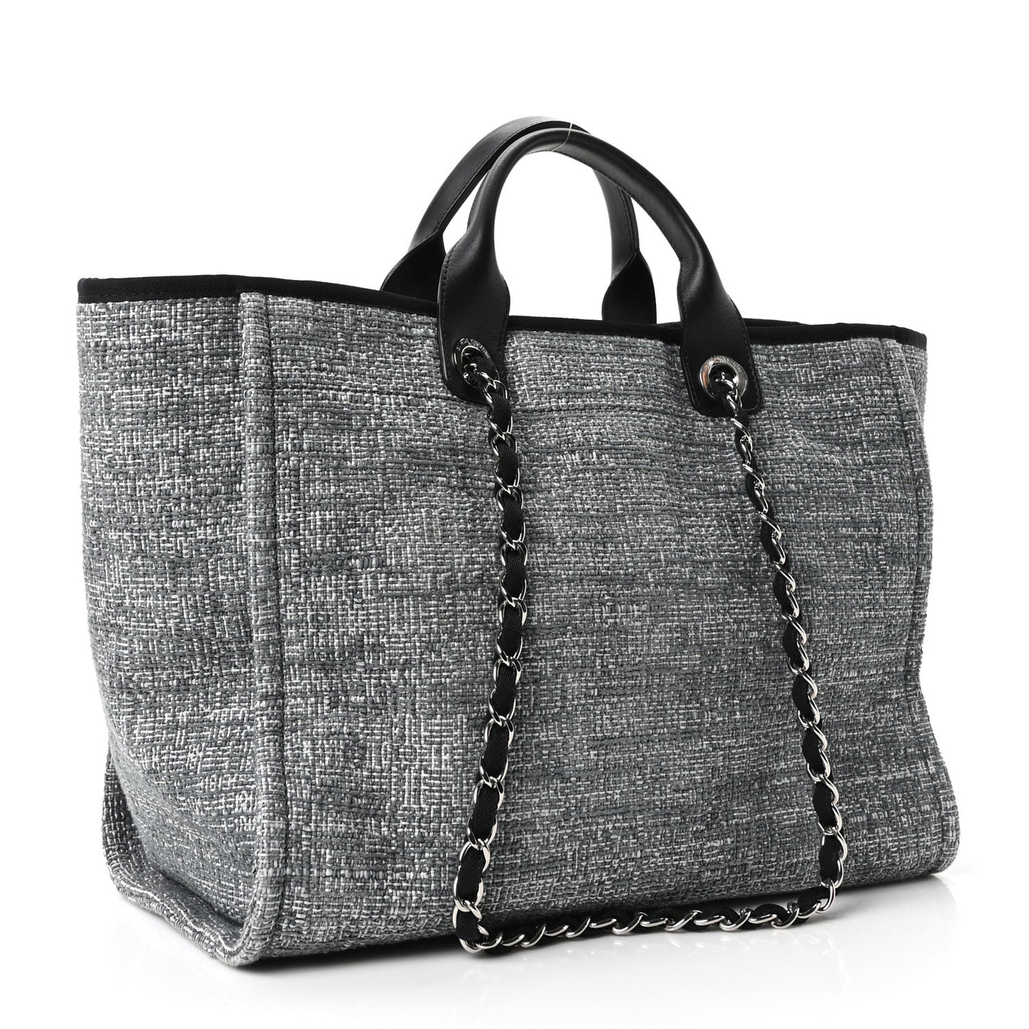 Canvas Medium Deauville Tote Charcoal