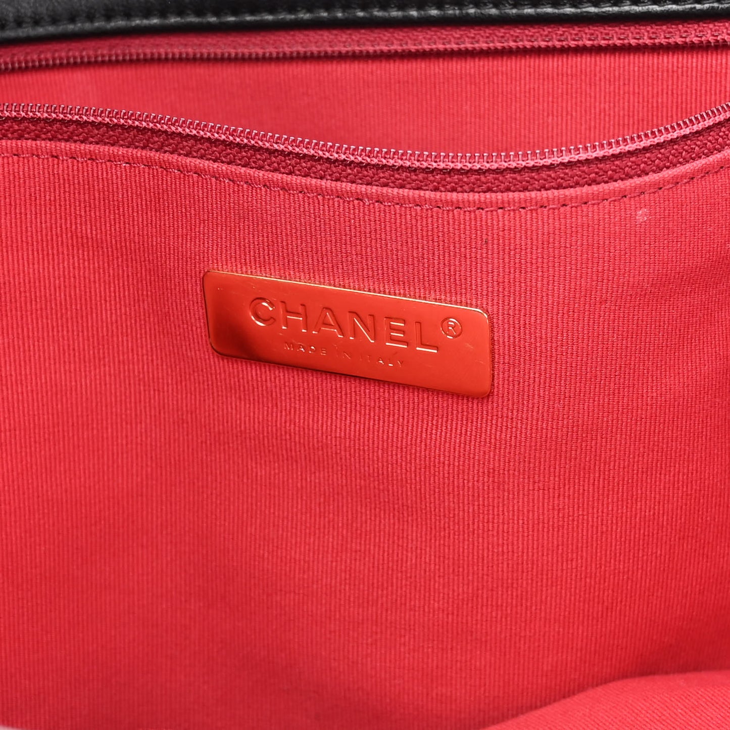 Lambskin Quilted Chanel 19 East West Shopping Bag Black