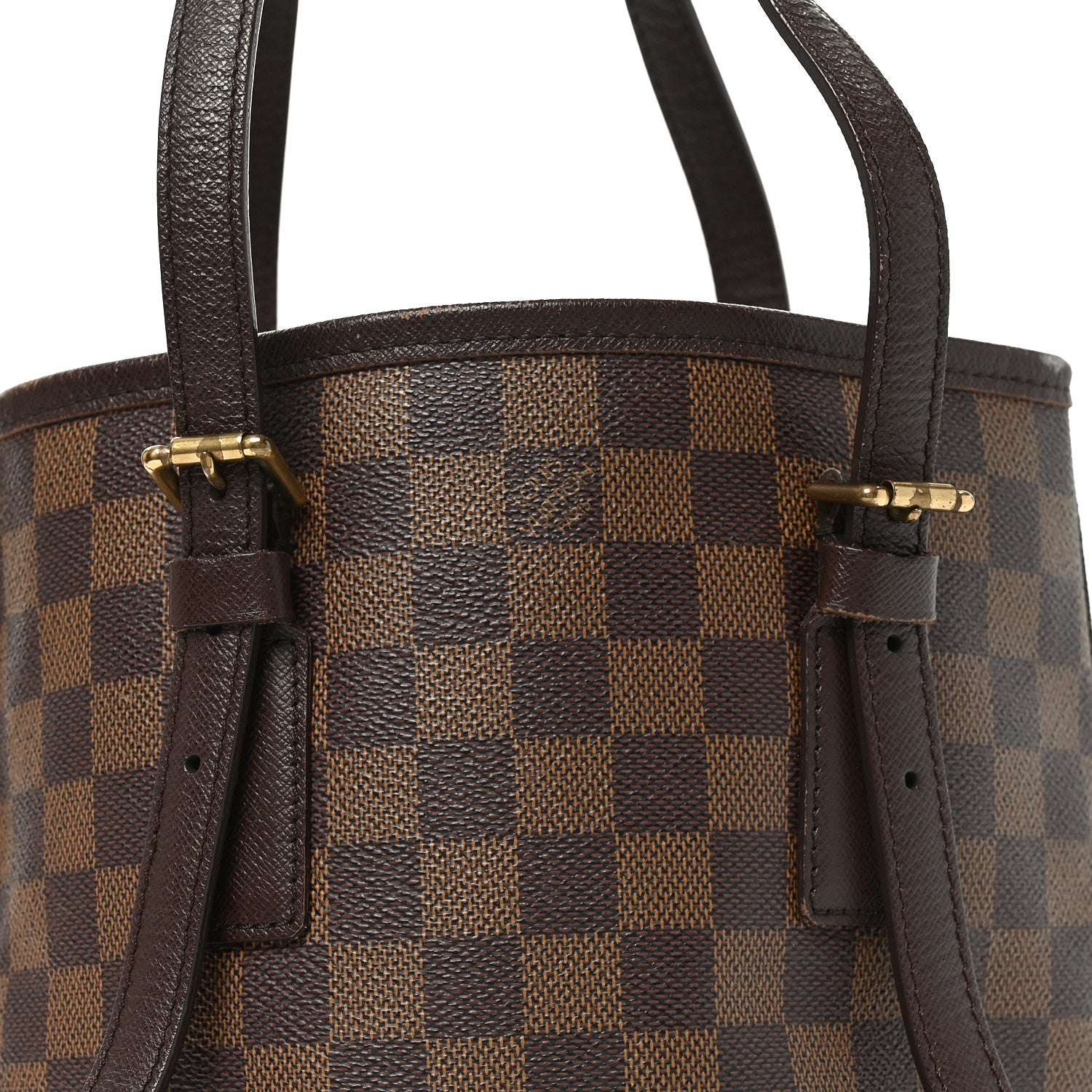 Louis Vuitton Damier Ebene Marais Bucket 23 6 of 8