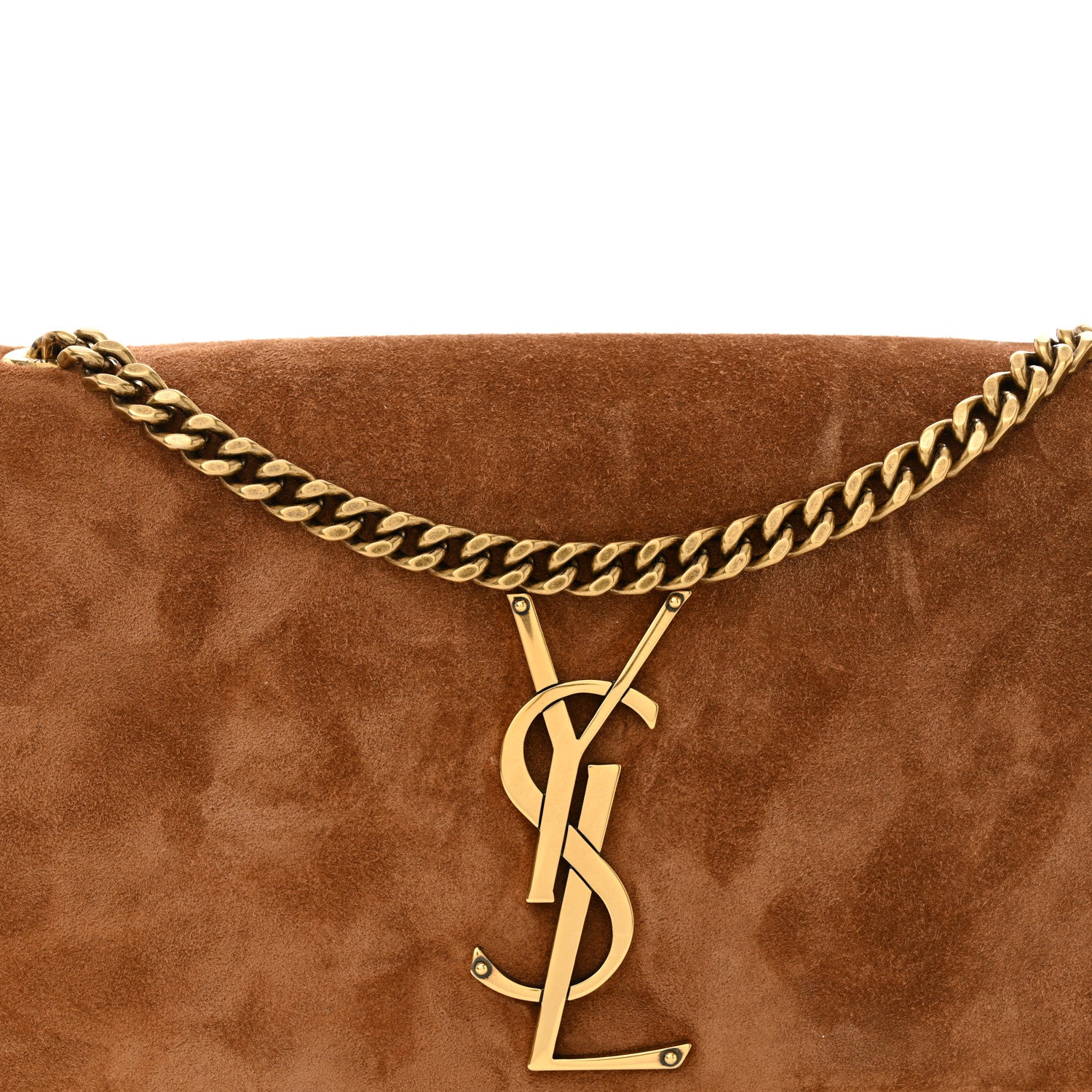 Saint Laurent Suede Small Monogram Kate Satchel Macaron 8 of 11