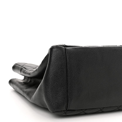 Chanel Caviar Quilted Grand Shopping Tote GST Black 8 of 9