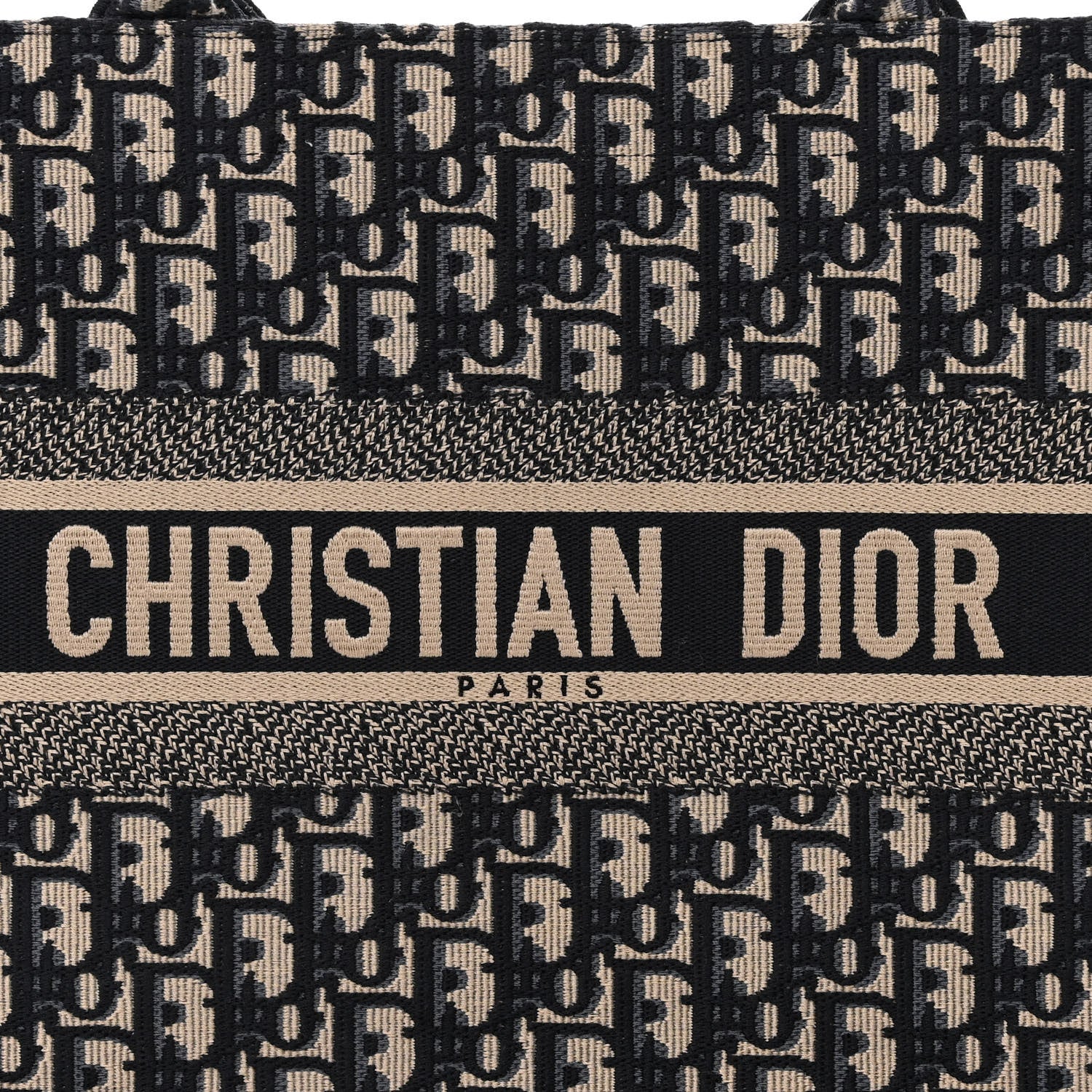 Christian Dior Oblique Medium Book Tote Blue Multicolor 8 of 12