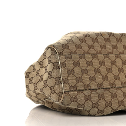 Gucci Monogram Medium Sukey Tote Champagne 9 of 11