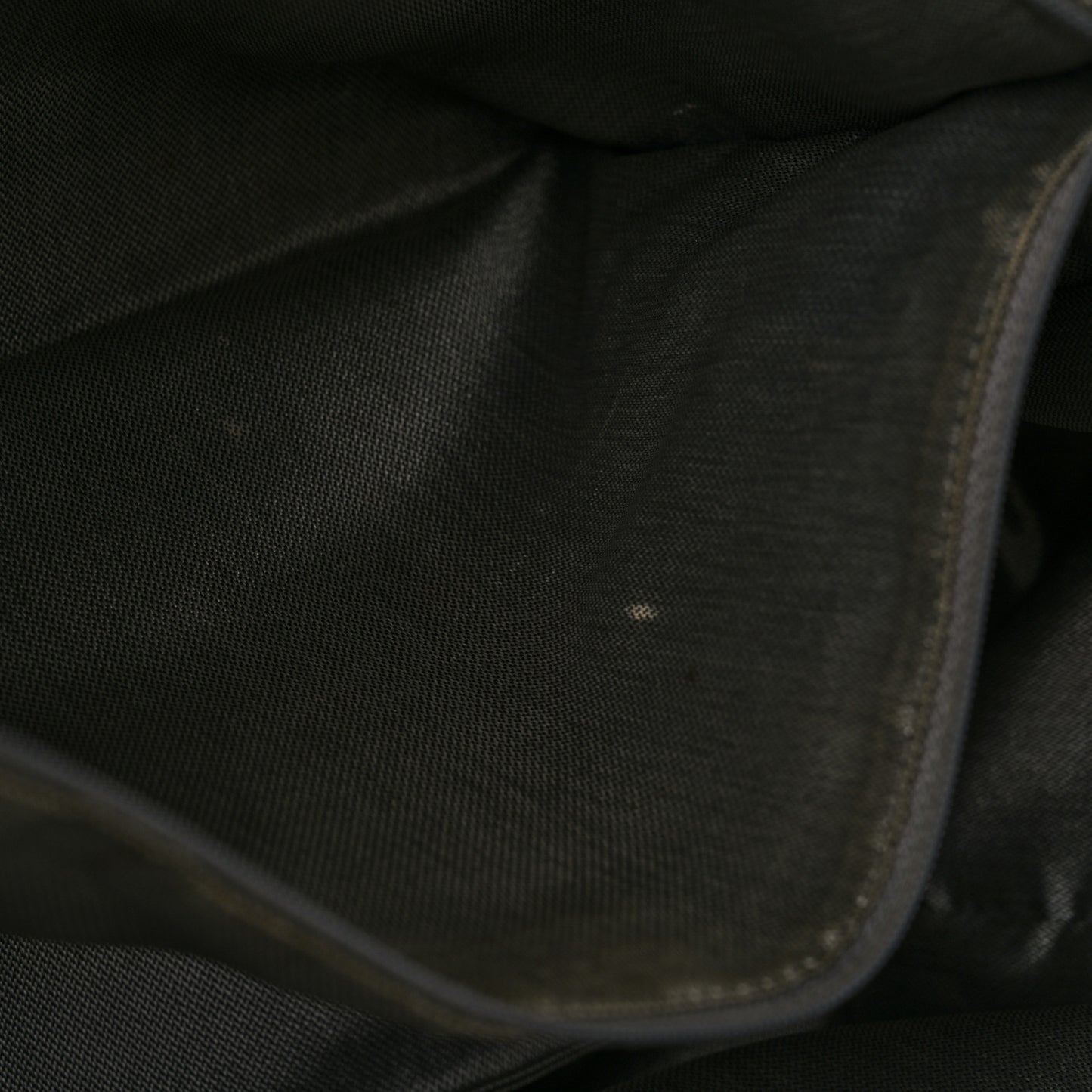 Lambskin Vertical Quilted Large Mademoiselle Tote Black