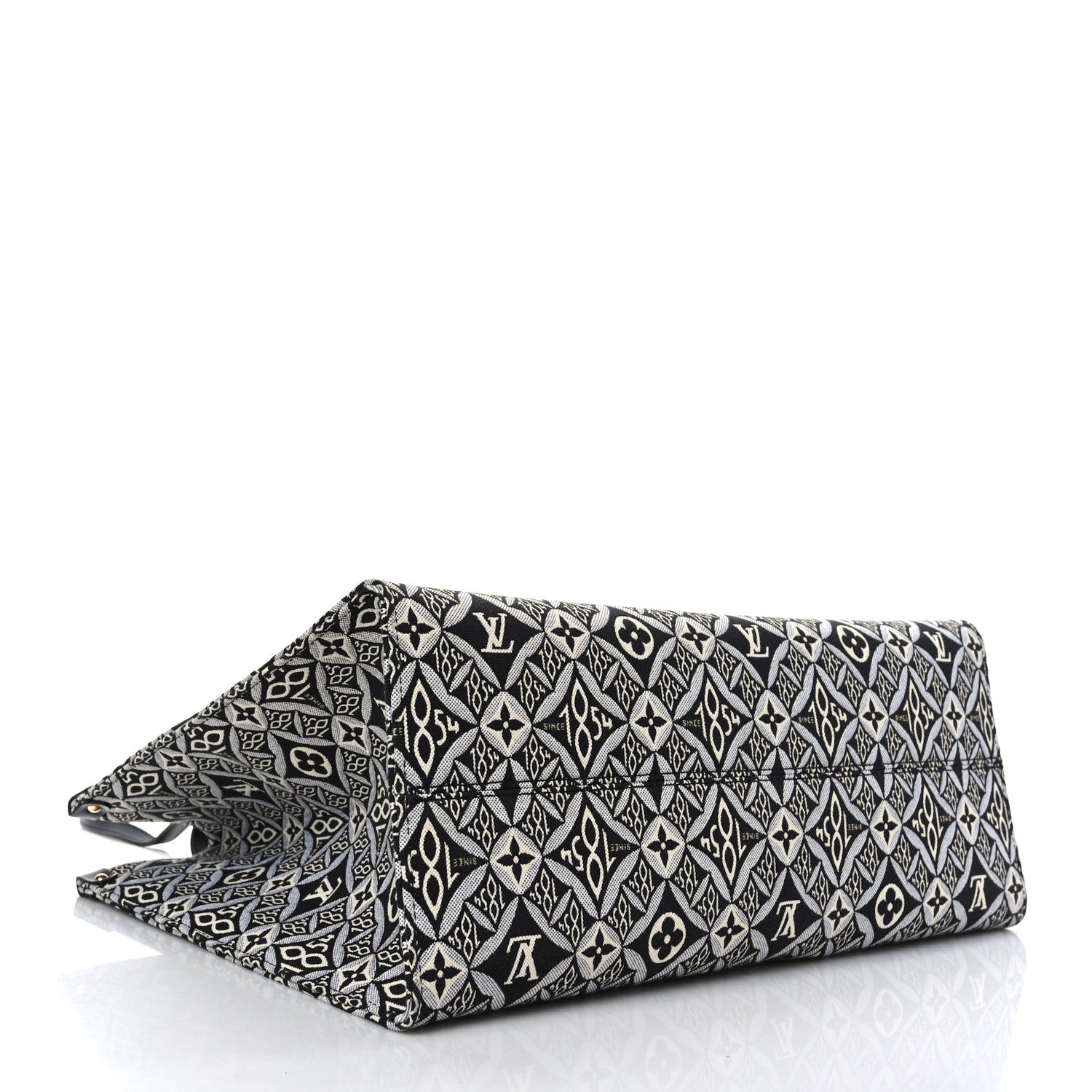 Louis Vuitton Jacquard Since 1854 Onthego GM Grey 4 of 8