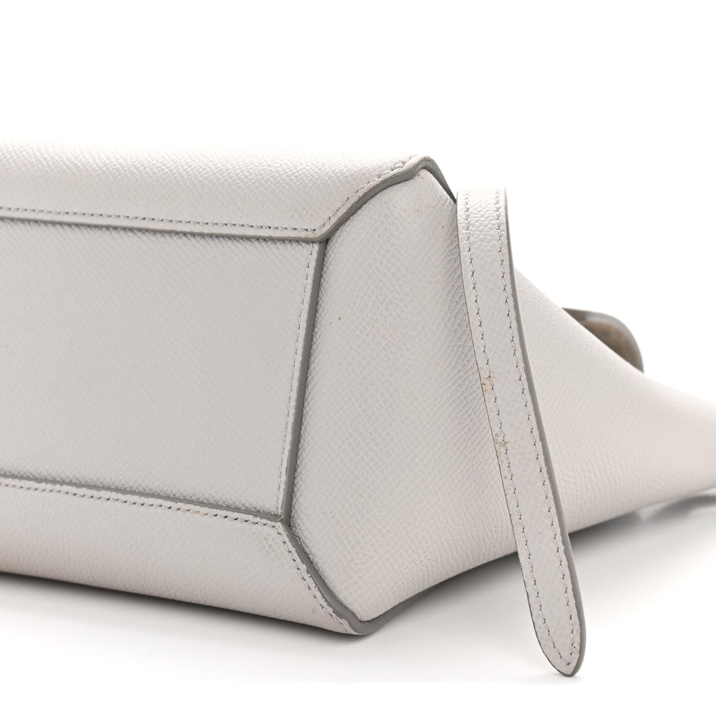 Grained Calfskin Nano Belt Bag Mineral