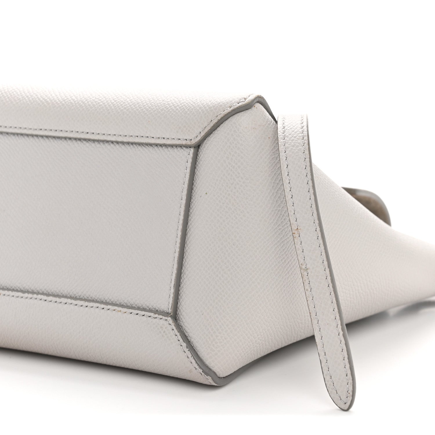Celine Grained Calfskin Nano Belt Bag Mineral 11 of 12