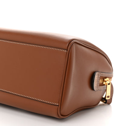 Celine Smooth Calfskin Triomphe Small Boston Bag Tan 10 of 11