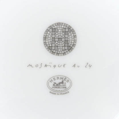 Hermes Porcelain Mosaique au 24 Mug Platinum 7 of 8