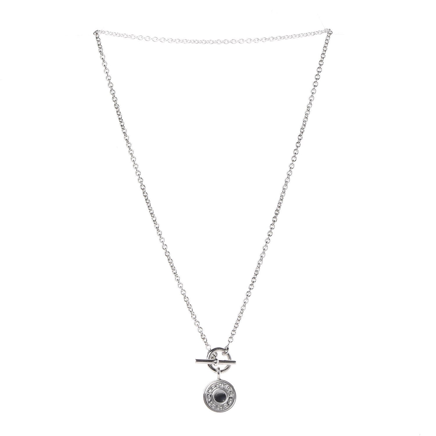 Sterling Silver Amulettes H Confettis Pendant Necklace