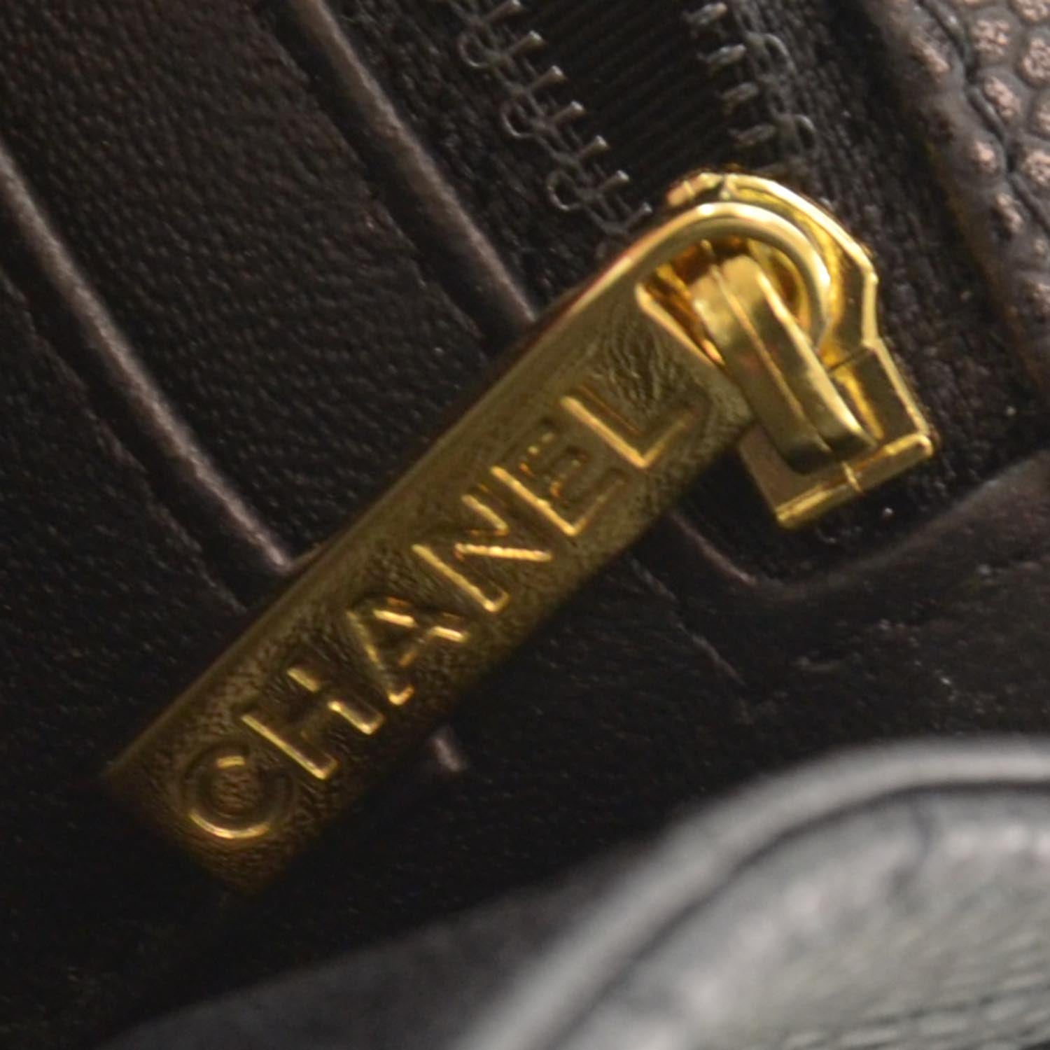 Chanel Caviar Maxi Single Flap Black 7 of 10