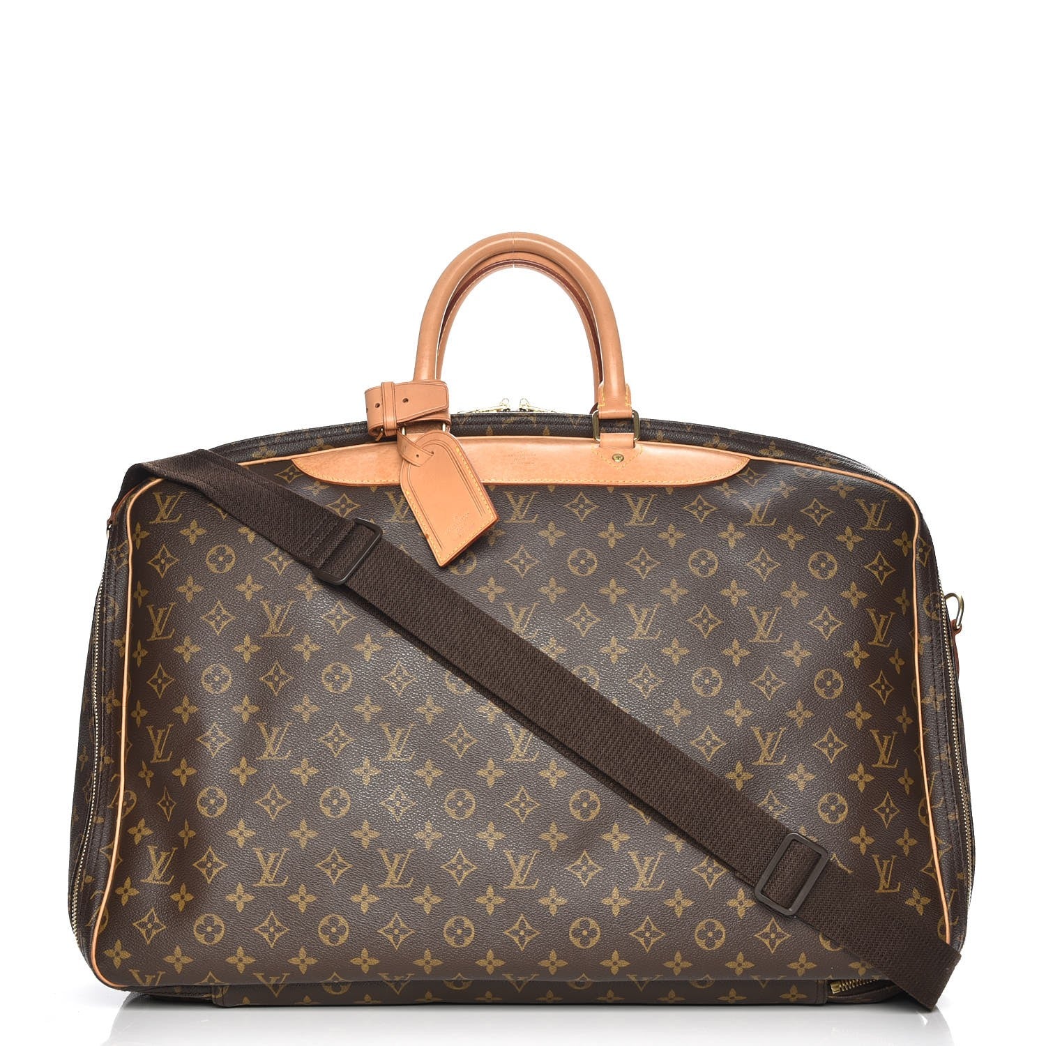 Louis Vuitton Monogram Alize 2 Compartment Luggage Travel Bag 1 of 15