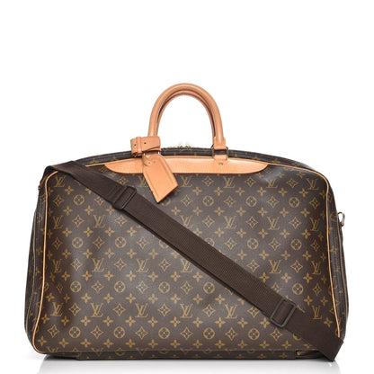 Louis Vuitton Monogram Alize 2 Compartment Luggage Travel Bag 1 of 15