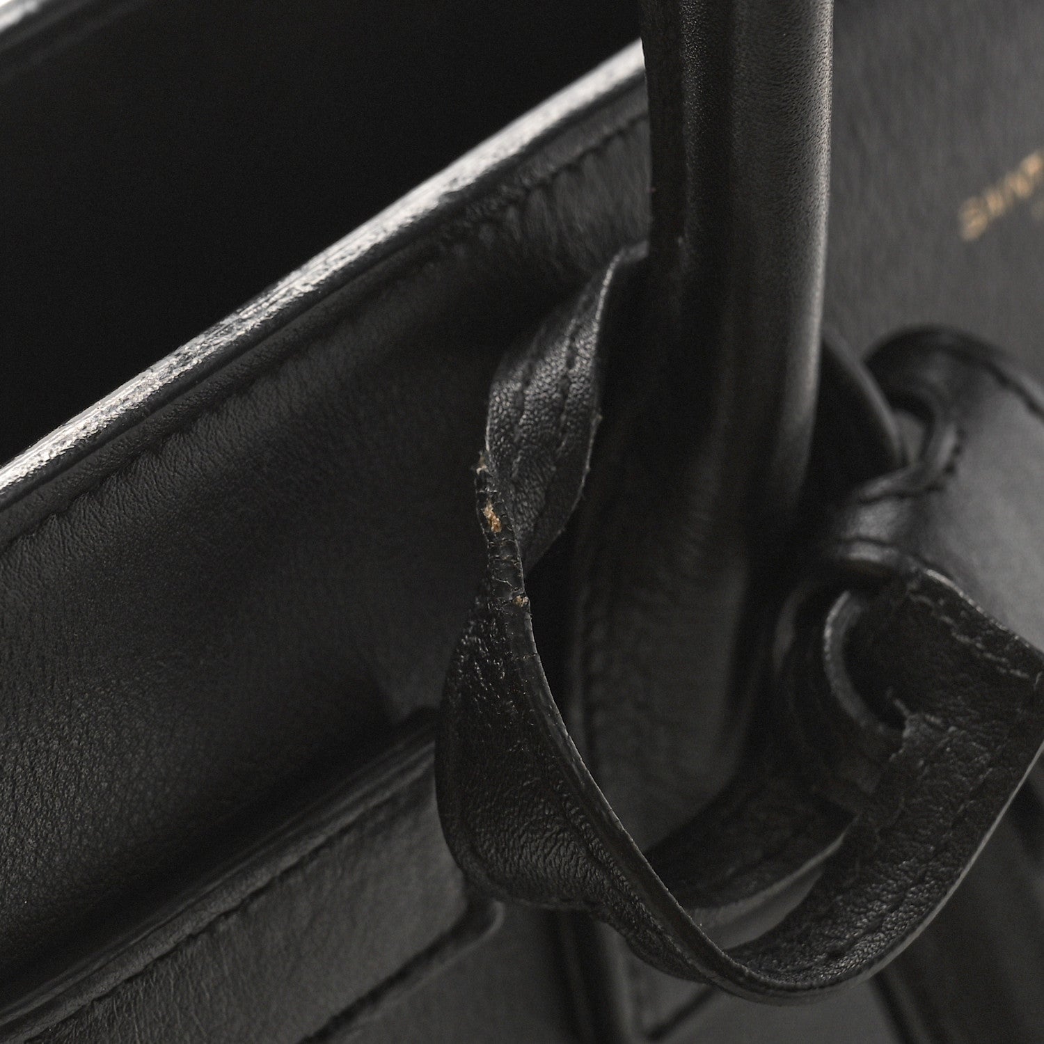 Saint Laurent Calfskin Baby Sac De Jour Black 11 of 15