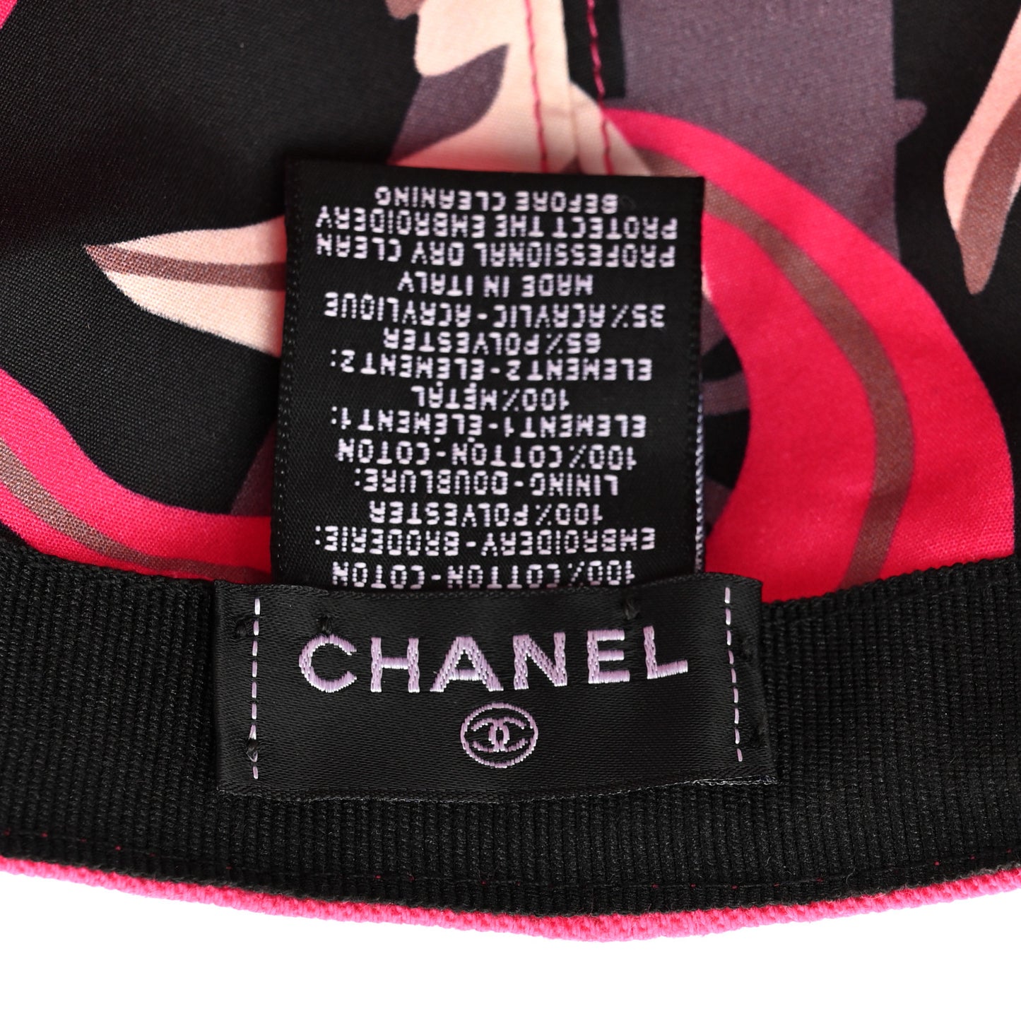 Cotton CC Cap Hat Fuchsia
