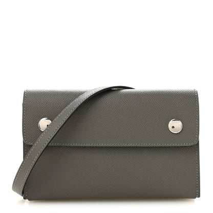 Hermes Epsom Hermesnap Wallet Gris Meyer 1 of 11