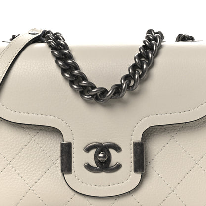 Chanel Grained Calfskin Archi Chic Flap Ivory 8 of 11