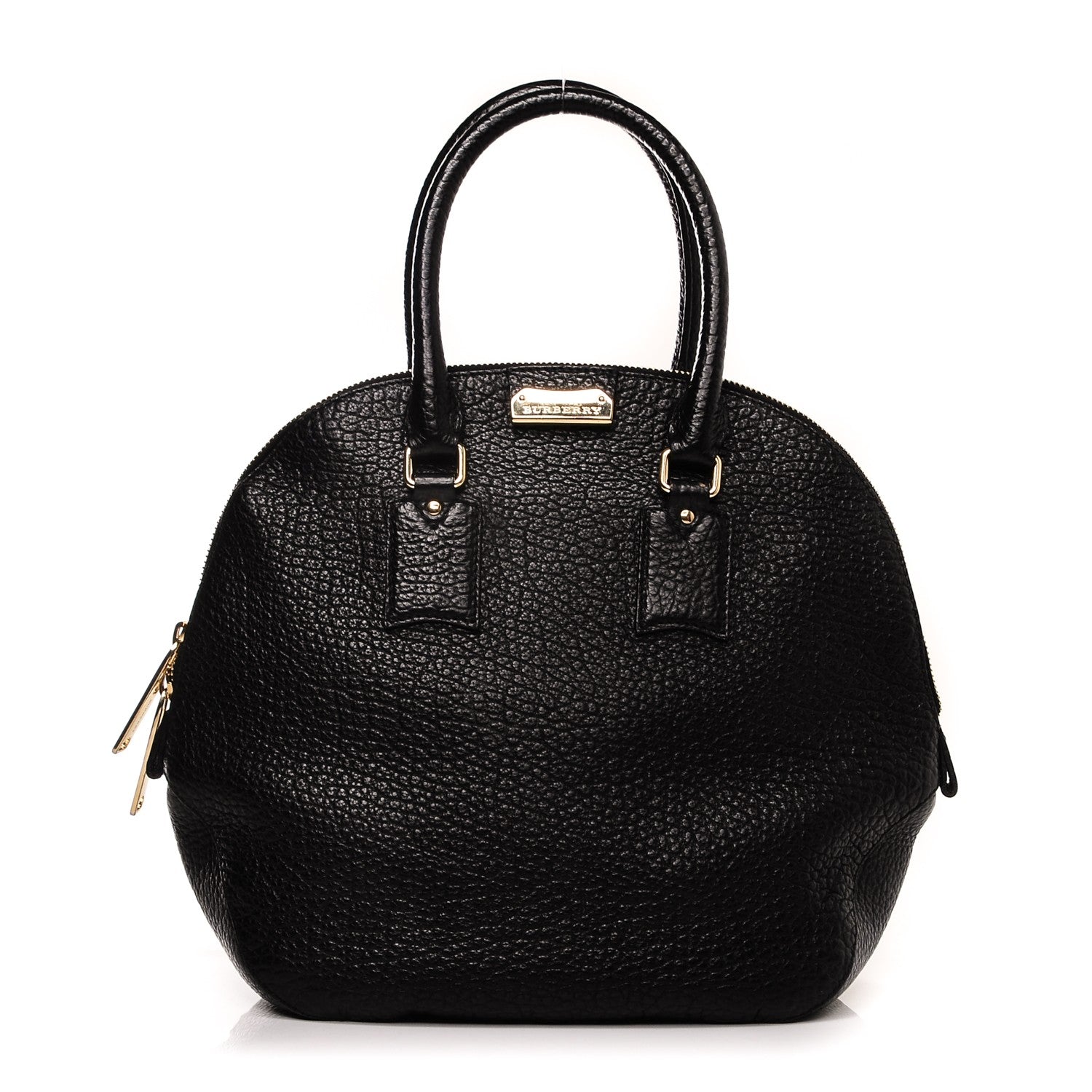 Burberry Heritage Grain Large Orchard Bowling Bag Black 1 of 8