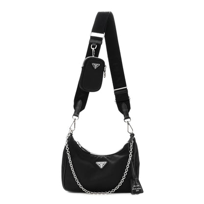 Prada Nylon Re-Edition 2005 Shoulder Bag Black 1 of 9