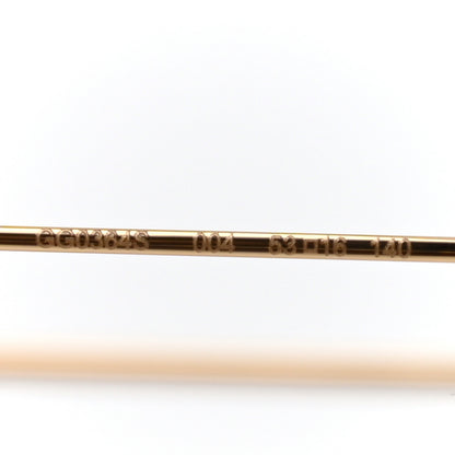 Gucci Metal Pearl Cat Eye Sunglasses GG0364S Gold 5 of 7