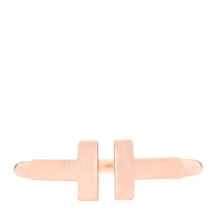 Tiffany 18K Rose Gold T Wire Ring 49 5 1 of 5