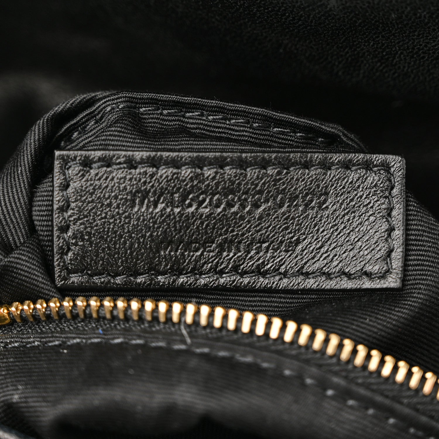 Saint Laurent Lambskin Quilted Toy Loulou Puffer Monogram Chain Satchel Black 7 of 11