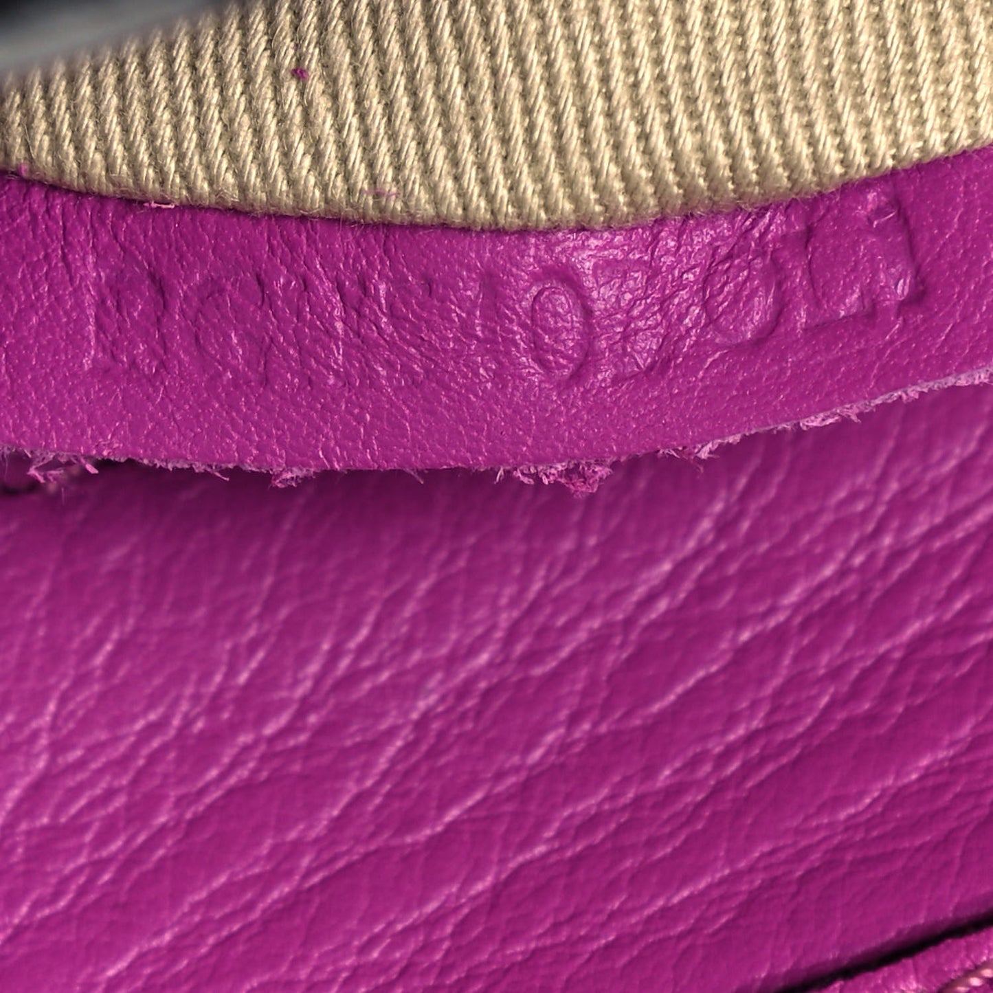 Vitello Small Rockstud Double Handle Tote Purple Violet