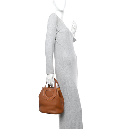 Hermes Taurillon Clemence Swift In-The-Loop 23 Bag Gold 3 of 19