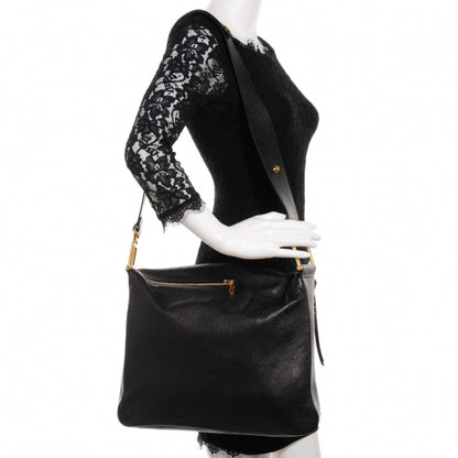 Chloe Sheepskin Vanessa Chain Shoulder Bag Black 2 of 9